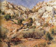 Pierre-Auguste Renoir Cliff France oil painting artist